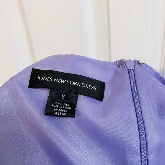 Y2K Mother of the Bride Silk Lavender Ruched Dress Prom Wedding Guest Homecoming - Picture 6 of 10